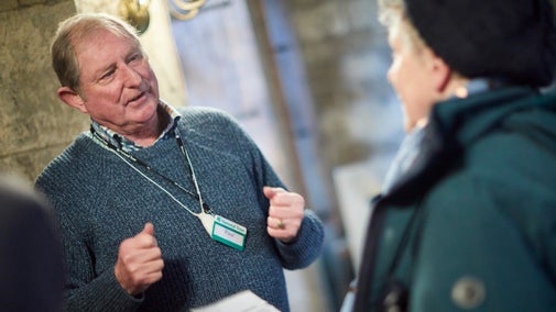 National Trust volunteer